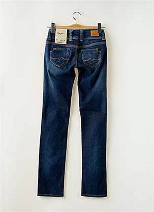 Jeans coupe droite stretch taille basse bleu PEPE JEANS femme