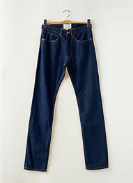 Jeans coupe droite taille haute taille haute bleu BLOTTER ATELIER femme