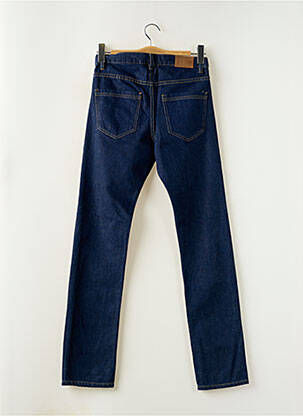 Jeans coupe droite taille haute taille haute bleu BLOTTER ATELIER femme