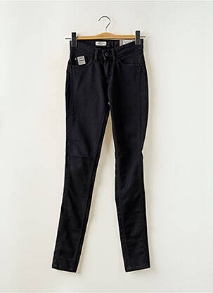 Jeans skinny stretch taille basse noir PEPE JEANS femme