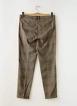 Pantalon chino taille normale taille normale marron IN WEAR femme