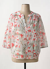 Blouse rouge FRANK WALDER pour femme seconde vue