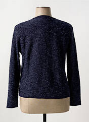 Gilet manches longues bleu I.ODENA pour femme seconde vue