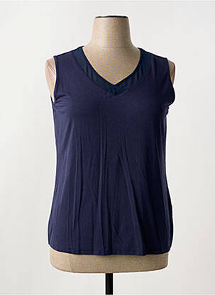 Débardeur bleu BARBARA LEBEK pour femme