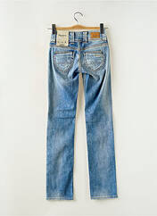 Jeans coupe droite bleu PEPE JEANS pour femme seconde vue