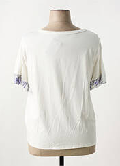 T-shirt beige FRANK WALDER pour femme seconde vue