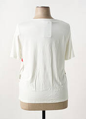 T-shirt beige FRANK WALDER pour femme seconde vue