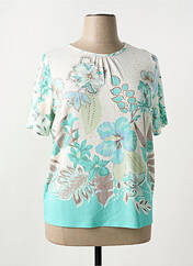 T-shirt bleu FRANK WALDER pour femme seconde vue