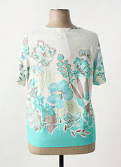 T-shirt bleu FRANK WALDER pour femme seconde vue