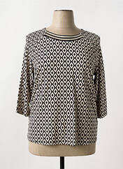 T-shirt noir FRANK WALDER pour femme seconde vue