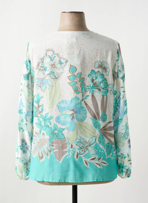 Blouse bleu FRANK WALDER pour femme