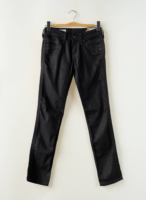 Jeans coupe slim noir PEPE JEANS pour femme