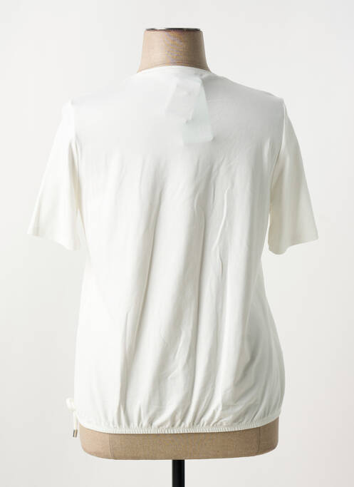 T-shirt beige FRANK WALDER pour femme