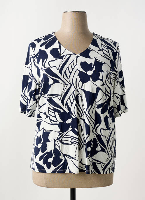 T-shirt bleu BARBARA LEBEK pour femme