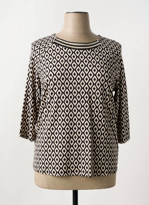 T-shirt noir FRANK WALDER pour femme