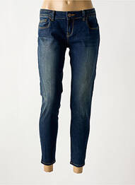 Jeans coupe droite broderie rivets taille normale bleu LTB femme