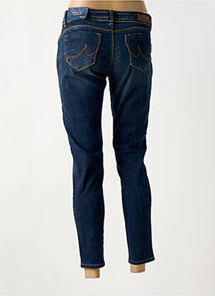 Jeans coupe droite broderie rivets taille normale bleu LTB femme