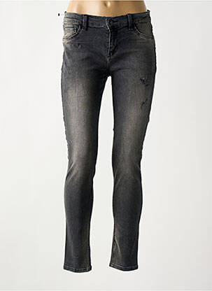 Jeans coupe slim poches gris LTB femme