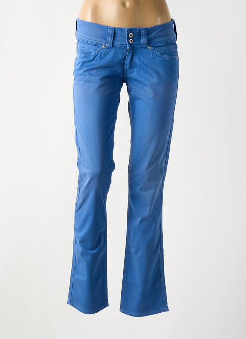 Pantalon slim bleu PEPE JEANS pour femme