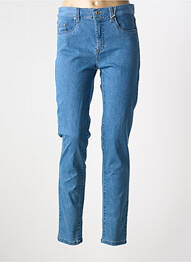 Jeans skinny taille normale taille normale bleu ANNA MONTANA femme