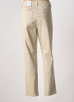 Jeans skinny taille normale taille normale beige ANNA MONTANA femme