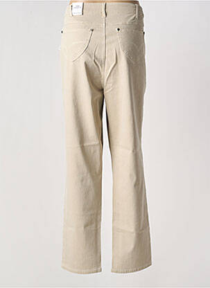 Jeans coupe slim taille normale taille normale beige ANNA MONTANA femme