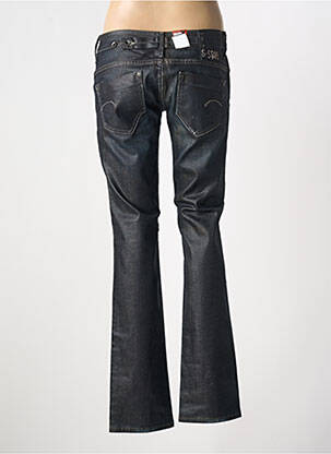 Jeans coupe droite stretch taille basse bleu G STAR femme