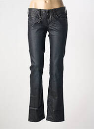 Jeans coupe droite stretch taille basse noir G STAR femme