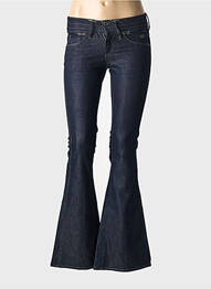Jean coupe flare stretch taille basse bleu G STAR femme