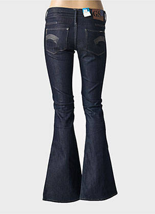 Jean coupe flare stretch taille basse bleu G STAR femme