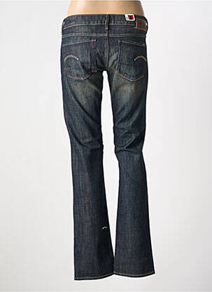 Jeans coupe droite stretch taille normale bleu G STAR femme