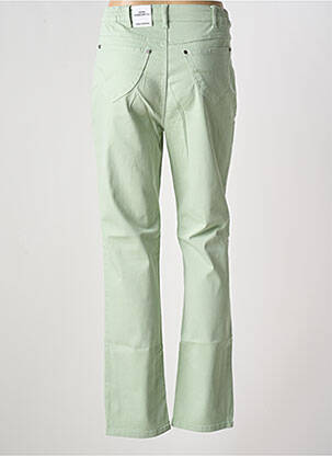 Jeans coupe slim taille normale taille normale vert ANNA MONTANA femme