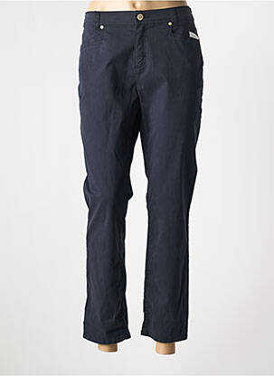 Jeans coupe droite stretch taille normale bleu ANNA MONTANA femme