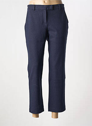 Pantalon 7/8 taille haute taille haute bleu PENN & INK N.Y femme