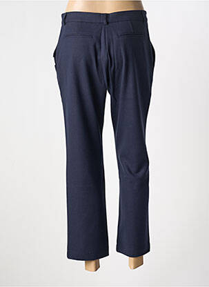 Pantalon 7/8 taille haute taille haute bleu PENN & INK N.Y femme