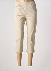 Pantacourt beige ANNA MONTANA pour femme seconde vue