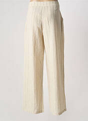 Pantalon large beige MD'M pour femme seconde vue