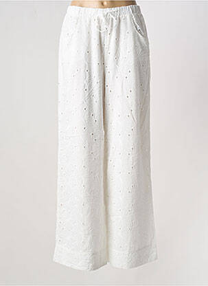 Pantalon large blanc ESQUALO pour femme