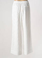Pantalon large blanc ESQUALO pour femme seconde vue