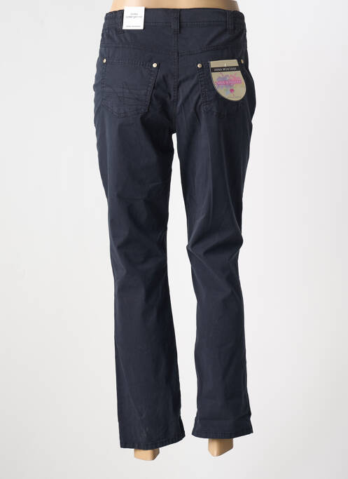 Jeans coupe droite bleu ANNA MONTANA pour femme