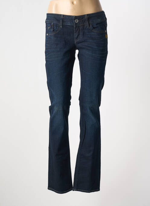 Jeans coupe droite bleu G STAR pour femme