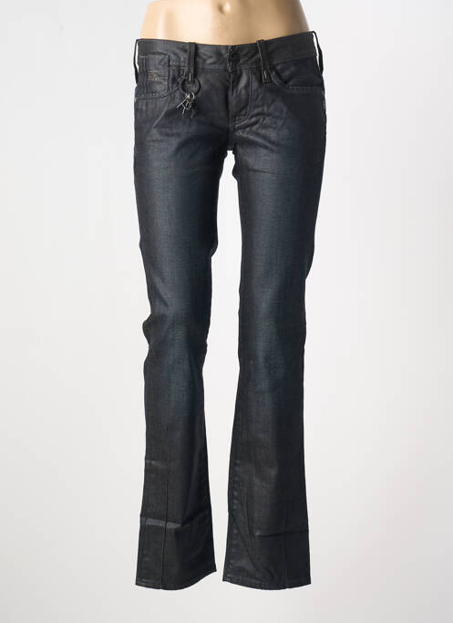 Jeans coupe droite noir G STAR pour femme