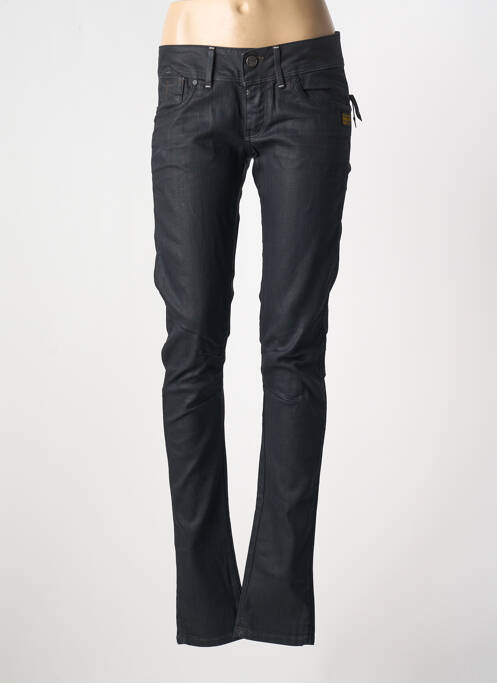 Jeans coupe slim noir G STAR pour femme