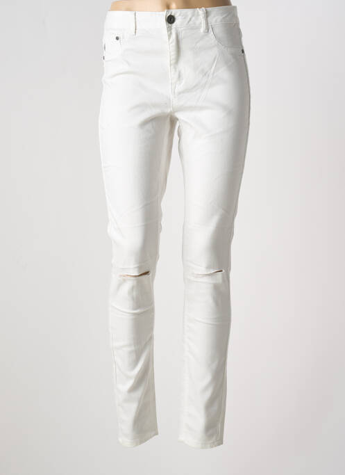 Jeans skinny blanc DESIRES pour femme
