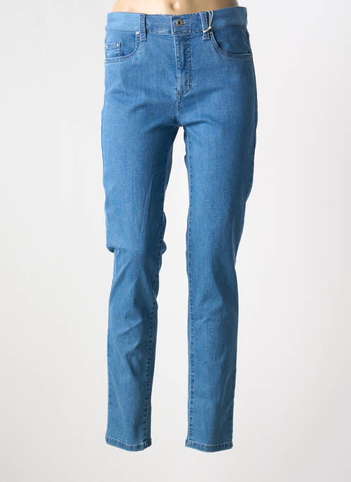 Jeans skinny bleu ANNA MONTANA pour femme