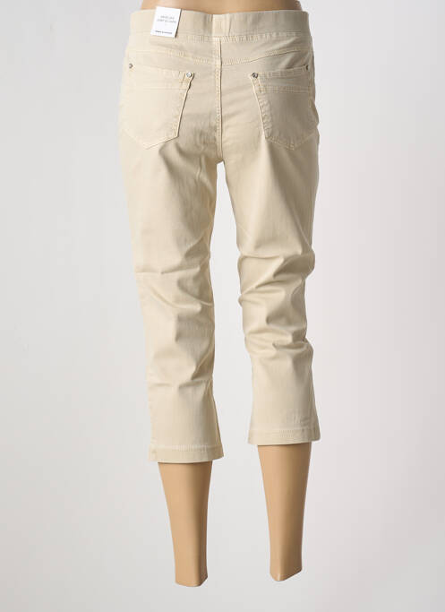 Pantacourt beige ANNA MONTANA pour femme