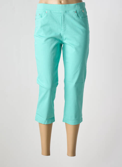 Pantacourt bleu ANNA MONTANA pour femme