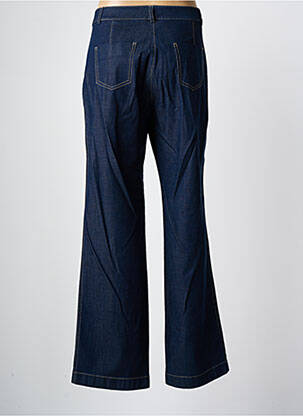 Jeans coupe large stretch taille normale bleu EVA KAYAN femme