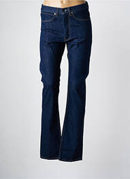 Jeans coupe droite stretch taille normale bleu BLOTTER ATELIER femme