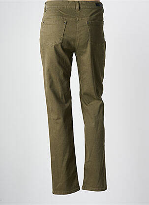 Jeans coupe slim stretch taille normale vert ANNA MONTANA femme